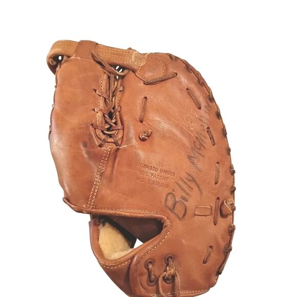 Vintage Kennedy Model 848 LHT Baseball Glove Utica New York Gil Hodges Imprinted - Picture 3 of 12